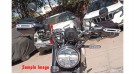 Fit For Royal Enfield Bear 650 Tinted Blue Color Hand Guard Kit - SPAREZO